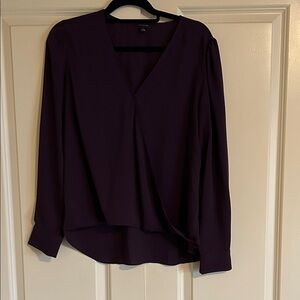 Ann Taylor Deep Purple Blouse
